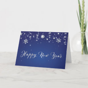 Festiva Tarjeta de Año Nuevo Cristiana