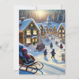 Festiva Tarjeta de Apartamento de Vacaciones