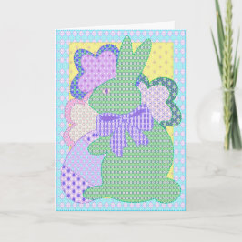 Festiva Tarjeta de aplicación Bunny I