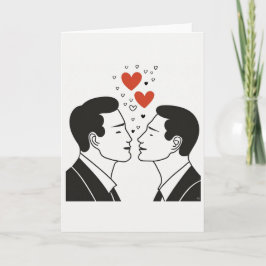 Festiva Tarjeta de Arte del Día de San Valentín