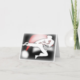 Festiva Tarjeta de bienvenida de artes marciales de Santa