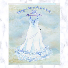 Festiva Tarjeta de bienvenida editable para la novia que s