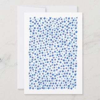 Festiva Tarjeta de campo de flor