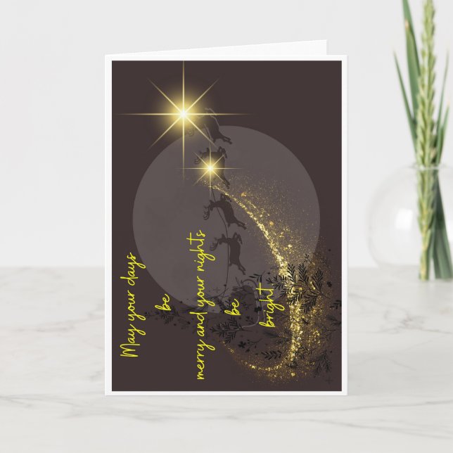 Festiva tarjeta de carismas  (Anverso)