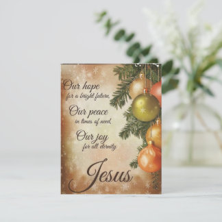 Festiva tarjeta de carismas