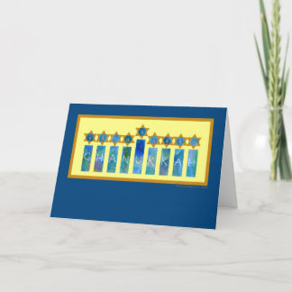 Festiva Tarjeta de Chanukkah