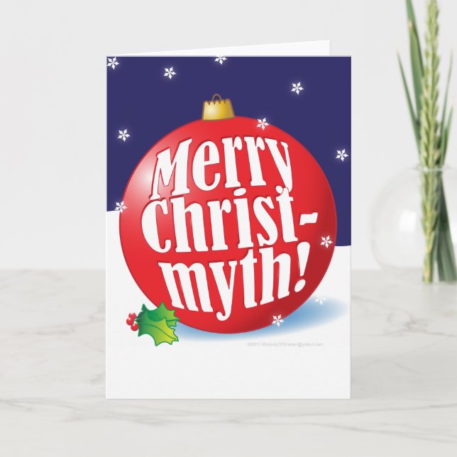 Festiva Tarjeta de Christmyth (Anverso)