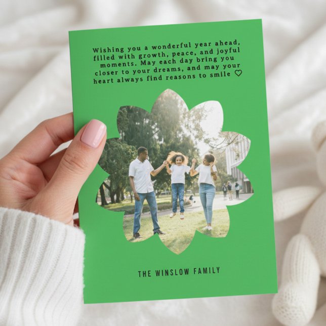 Festiva Tarjeta de Collage de Fotos de Feliz Año Nuevo Mod (Subido por el creador)