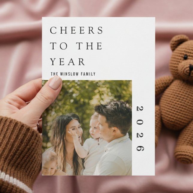 Festiva Tarjeta de Collage de Fotos de Feliz Año Nuevo Mod (Subido por el creador)