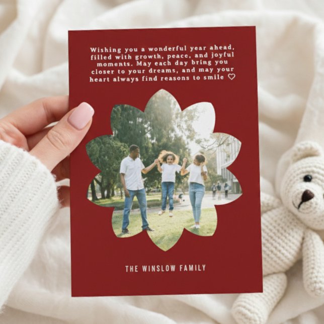 Festiva Tarjeta de Collage de Fotos de Feliz Año Nuevo Mod (Subido por el creador)