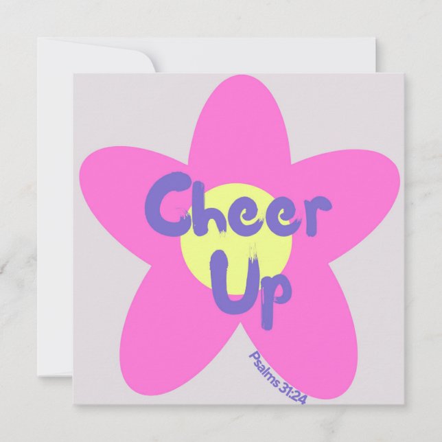 Festiva Tarjeta de Condolencias Cristianas de Animación (Anverso)