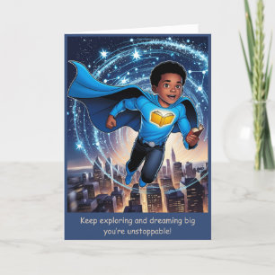 Festiva Tarjeta de confirmación de aventuras por delante