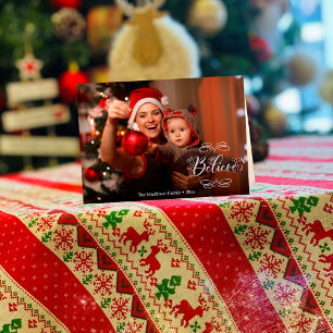 Festiva Tarjeta de crédito navideño para Navidades baratiz