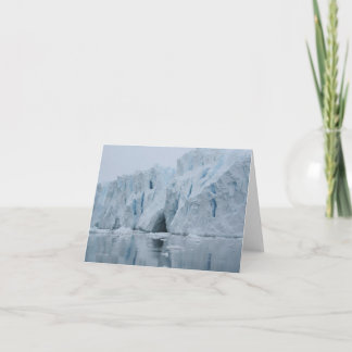Festiva Tarjeta de cueva de hielo