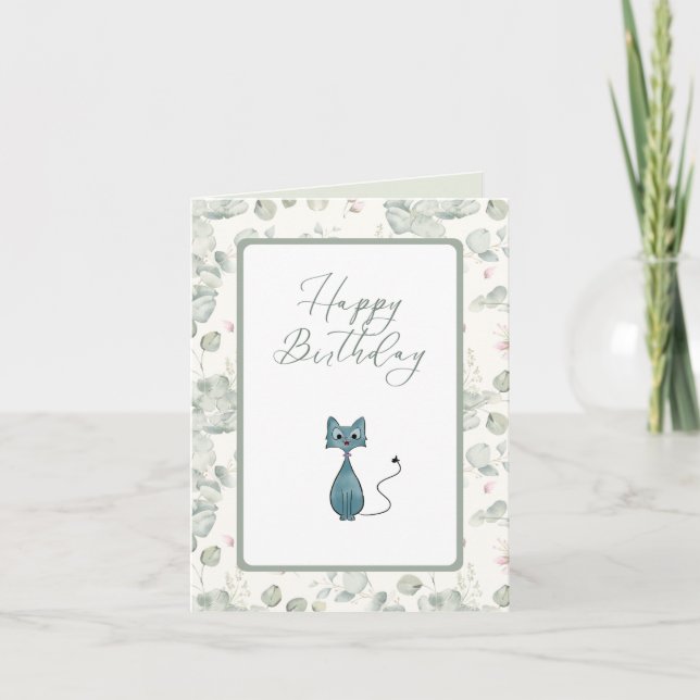 Festiva Tarjeta de cumpleaños (Anverso)