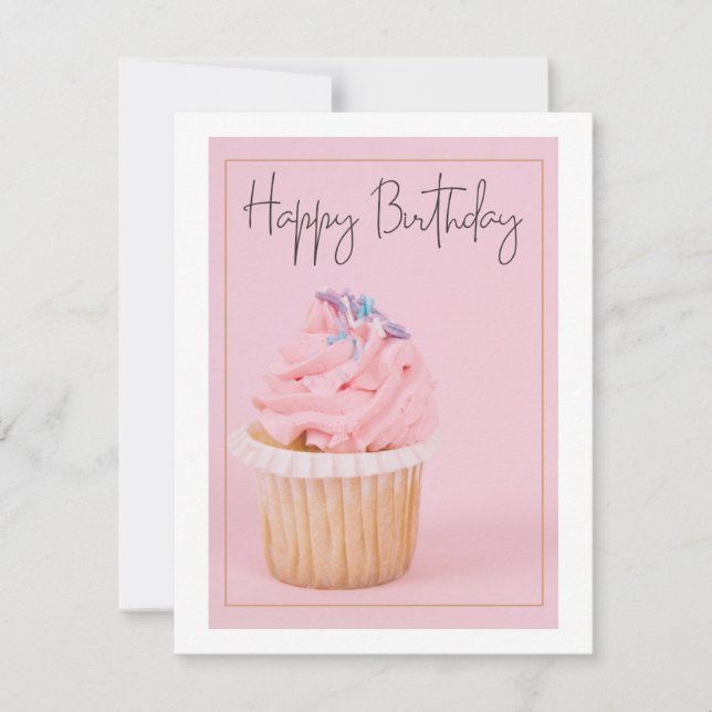 Festiva Tarjeta de cumpleaños (Anverso)