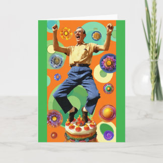 Festiva Tarjeta de Cumpleaños
