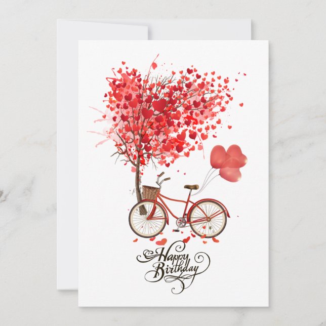 Festiva Tarjeta de cumpleaños (Anverso)
