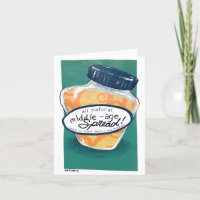 Tarjeta de cumpleaños de edad media