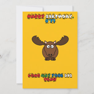 Festiva Tarjeta de cumpleaños de Terranova