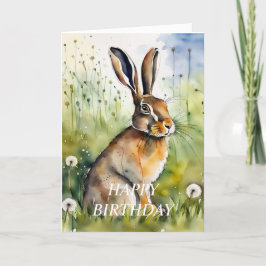 Festiva Tarjeta de cumpleaños (editable) de Dandelion Cloc