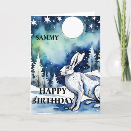Festiva Tarjeta de cumpleaños (editable) para la presentac