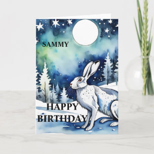 Festiva Tarjeta de cumpleaños (editable) para la presentac