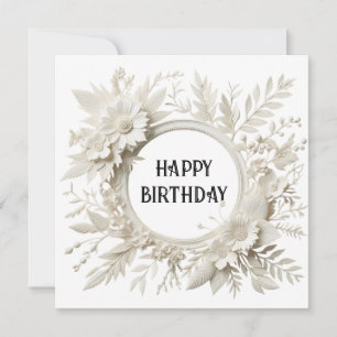 Festiva tarjeta de cumpleaños feliz