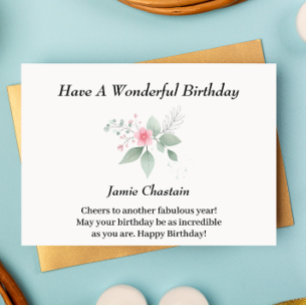 Festiva Tarjeta de cumpleaños feliz
