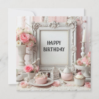 Festiva tarjeta de cumpleaños feliz