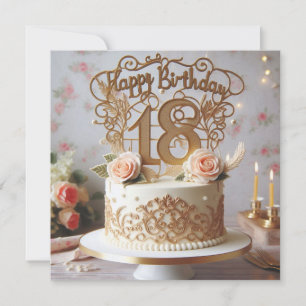 Festiva tarjeta de cumpleaños feliz
