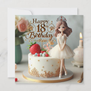 Festiva tarjeta de cumpleaños feliz