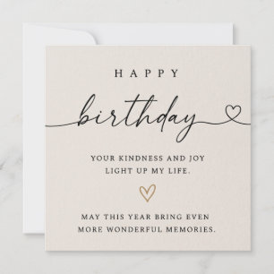 Festiva Tarjeta de cumpleaños feliz, con un mensaje expres