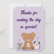 Tarjeta de Cumpleaños Infantil Divertida para Niño