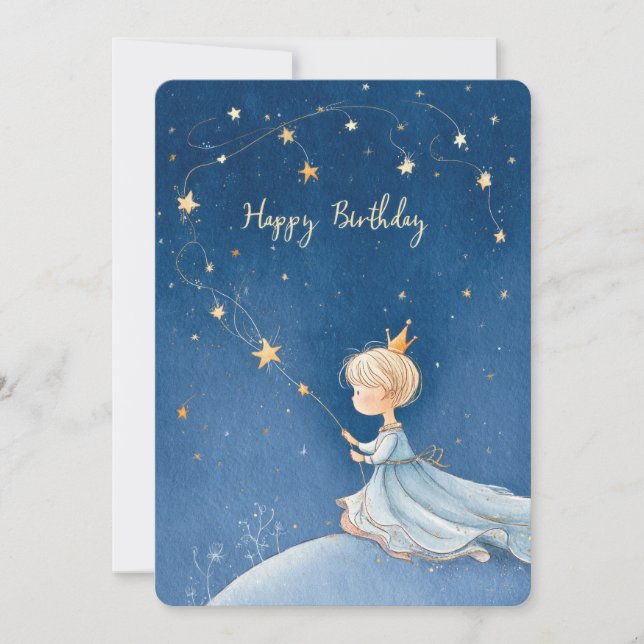 Festiva Tarjeta de cumpleaños mágica (Anverso)