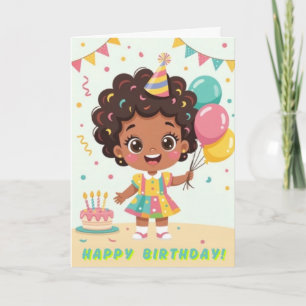 Festiva Tarjeta de Cumpleaños más Feliz