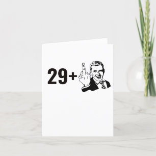Festiva Tarjeta de cumpleaños número 30, tarjeta de cumple