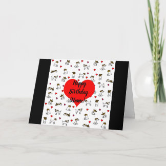 Festiva Tarjeta de cumpleaños/ocasión personalizada Jack R