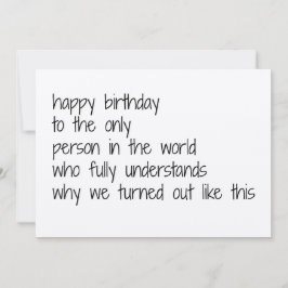 Festiva tarjeta de cumpleaños para hermana, tarjeta de cum