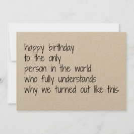 Festiva tarjeta de cumpleaños para hermana, tarjeta de cum