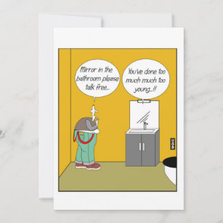 Festiva Tarjeta de cumpleaños para un viejo fan de Skinhea