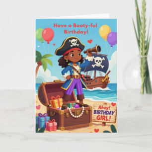 Festiva Tarjeta de cumpleaños para una celebración con muc