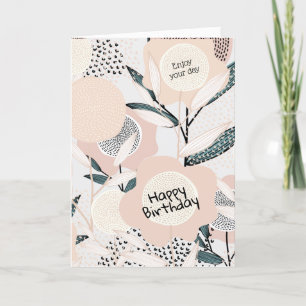 Festiva Tarjeta de cumpleaños personalizada