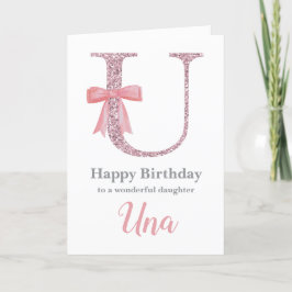 Festiva Tarjeta de cumpleaños personalizada para ella - Ca