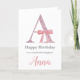 Festiva Tarjeta de cumpleaños personalizada para ella - Ca