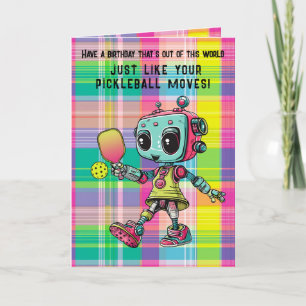 Festiva Tarjeta de cumpleaños Picklebot 3000!