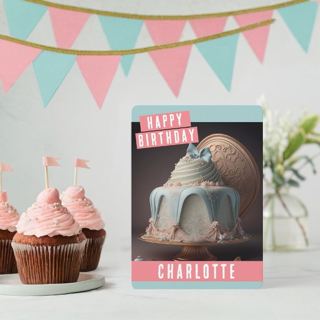 Festiva Tarjeta de cumpleaños Princess (Subido por el creador)