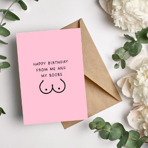 Festiva Tarjeta de cumpleaños sucia para él, marido