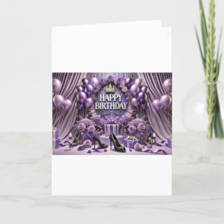 Festiva Tarjeta de cumpleaños, tarjeta de cumpleaños feliz