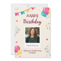 tarjeta de cumpleaños - tarjeta de felicitación de